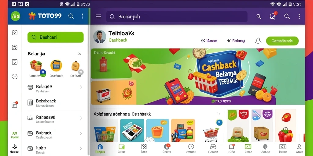 Tampilan antarmuka TOTO99 yang intuitif dan menarik untuk cashback.